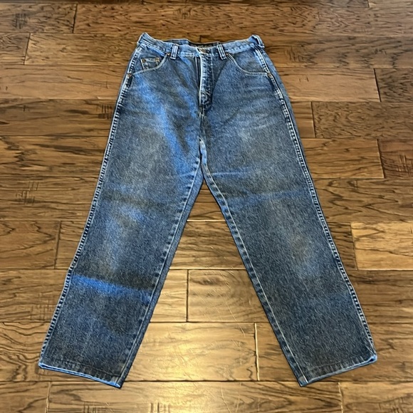 Vintage Silverlake Wrangler Straight Leg High Rise Size 28 - Picture 1 of 16